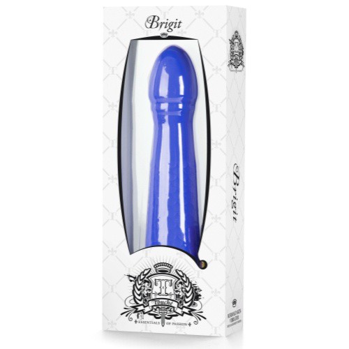 BRIGIT BLUE VIBRATOR WHITE PACKAGE