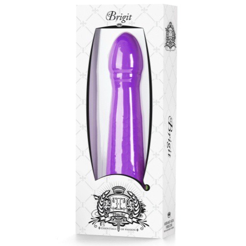 BRIGIT PURPLE VIBRATOR WHITE PACKAGE