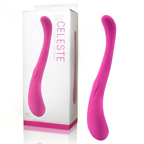 CELESTE RECHARGEABLE VIBRATOR PINK