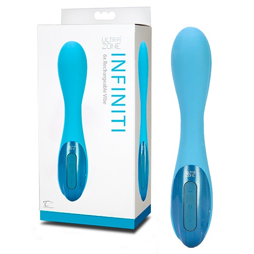 INFINITE RECHARGEABLE VIBRATOR BLUE