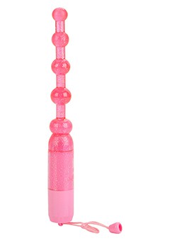 VIBRATING PLEASURE BEADS PINK