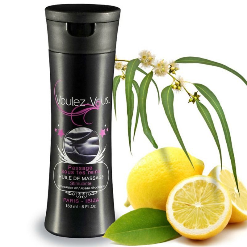 VOULEZ-VOUS MASSAGE OIL EUCALIPTUS & LEMON 150 M