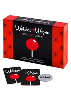 Moodzz - Gioco da tavolo a quiz Wahrheit oder Wagnis, Erotic Party Edition, in tedesco