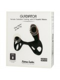 ADRIEN LASTIC GLADIATOR VIBRATING SLEEVE WITH VIBRATING COCK RING WITH REMOTE BLACK offer