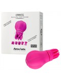 CARESS RECHARGEABLE CLITORIAL STIMULATOR ADRIEN LASTIC PINK toy
