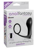 ASS GASM COCKRING PLUG BLACK 0603912363388 toy