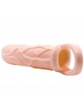 BAILE SILICONE PENIS SLEEVE WITH BALL STRAPS 13.5 CM 6959532316117 image