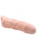 BAILE SILICONE PENIS SLEEVE WITH BALL STRAPS 13.5 CM 6959532316117 package