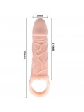 BAILE SILICONE PENIS SLEEVE WITH BALL STRAPS 13.5 CM 6959532316117 price