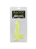 BASIX RUBBER WORKS GLOW IN THE DARK DONG WITH SUCTION CUP 16 CM 603912284232 toy