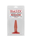 BASIX RUBBER WORKS MINI BUTT PLUG 9 CM RED toy 603912237184