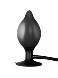 Black Booty Call Pumper Silicone Inflatable Medium Anal Plug 716770083630 toy
