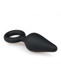 Black Buttplugs With Pull Ring - Small 8718627527146 photo