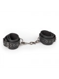 Black Leather Handcuffs 8718627528327 photo