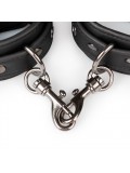 Black Leather Handcuffs 8718627528327 image