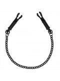 Black Nipple Clamps With Chain 8718924231296