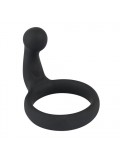 Black Velvets Cock Ring With Stimulator 4024144537921