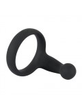 Black Velvets Cock Ring With Stimulator 4024144537921 photo