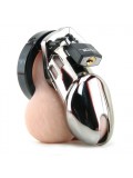 CB-6000 Chastity Cage - Chrome - 35 mm 094922298522 image