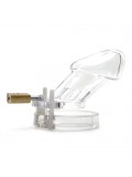 CB-6000 Chastity Cage - Clear - 37 mm 094922298515 photo