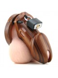 CB-6000 Chastity Cage - Wood - 35 mm 094922298539 photo