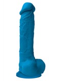 COLOURS PLEASURE DILDO 8INCH BLUE 0657447093852