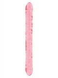CRYSTAL JELLIE 18'' DBLE DONG PINK 0782421516307