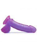 Crystal Jellies - 6 Inch Ballsy Cock With Suction Cup 782421931018 photo
