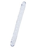CRYSTAL JELLY 18'' DBLE DONG CLEAR 0782421516406