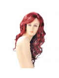 Dareen Red Wavy Long Wig 3479225402956