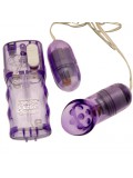 Double Play Vibrating Egg And Clitoral Stimulator 716770028228
