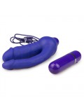 Double Realistic Vibrator - Purple 4024144588367 toy