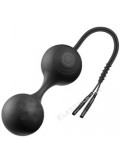 ElectraStim Silicone Noir Lula Electro Jiggle Kegel Balls 0609224031724 toy