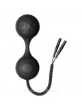 ElectraStim Silicone Noir Lula Electro Jiggle Kegel Balls 0609224031724