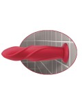 FETISH FANTASY ELITE 20 CM VIBRATING DILDO RED image 603912299991