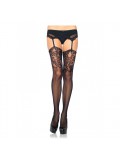 Fishnet Stockings with Lace Top 714718476339