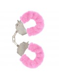 FURRY FUN CUFFS LECHEROUS PINK 8713221063366
