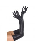 Gloves Wet Look Black 5020570940785