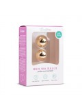 Gold ben wa balls - 22mm 8718627523179 toy