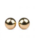 Gold ben wa balls - 25mm 8718627523162