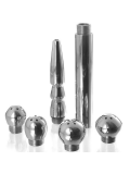 METALHARD SET LIMPIEZA VAGINAL/ANAL 5PCS 8439004005430