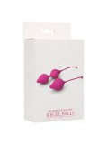 KEGEL STIMULATING BALLS SET PINK photo