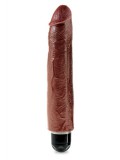 KING COCK 10'' VIBR STIFFY BROWN 0603912744972
