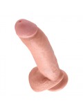 King Cock 23 cm Dildo With Balls Flesh 603912350173 review