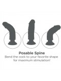 KING COCK 25.5 CM VIBRATING COCK WITH BALLS BLACK 603912737806 offer