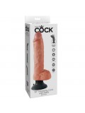KING COCK 25.5 CM VIBRATING COCK WITH BALLS BLACK 603912737806 toy