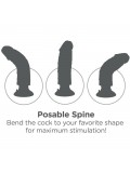 KING COCK - 6"- 15.24 CM VIBRATING COCK FLESH 603912737691 offer