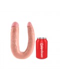 King Cock Large Double Trouble Flesh 603912350128 toy