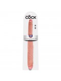 KING COCK SLIM DOUBLE DILDO FLESH 40.6 CM 603912350371 toy