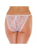 Lace White Crotchless Tanga 8718924220962 toy